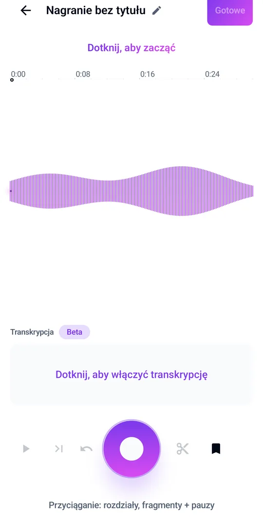 Montaż na wykresie fali: ujęcia, cięcia i znaczniki rozdziałów